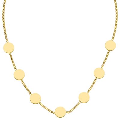 Plate 2 Halskette | 18K vergoldet Gold