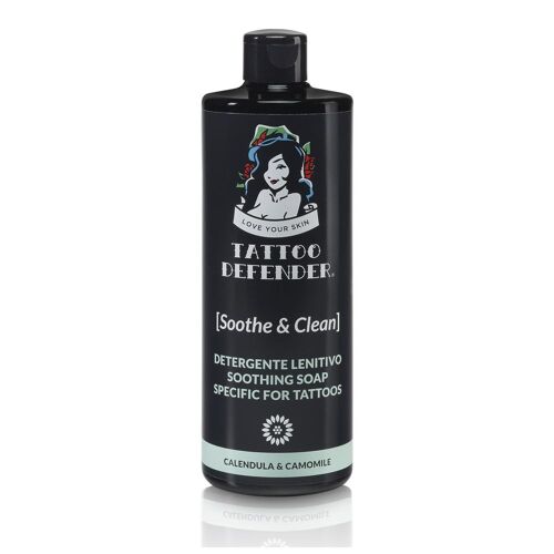 Soothe & Clean 500ml - Tattoo Defender