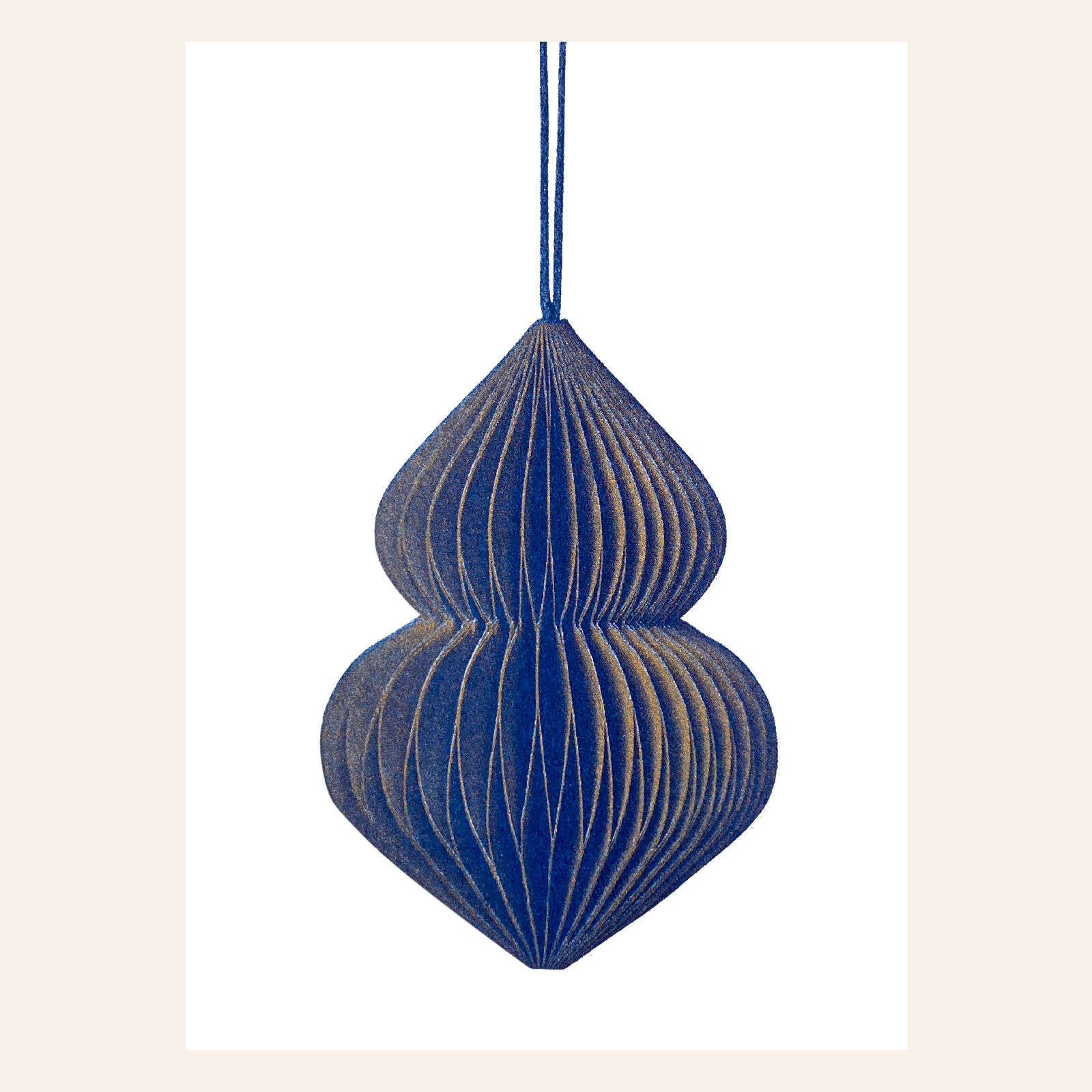 Risography postcard – Jewelry Blue – DIN A6