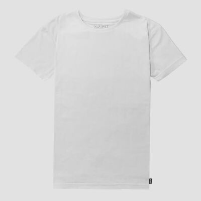 Unisex-T-Shirt, 'snou Weiß