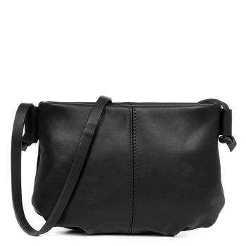 Abbasanta Sac à bandoulière pour femme en cuir authentique Sauvage 1