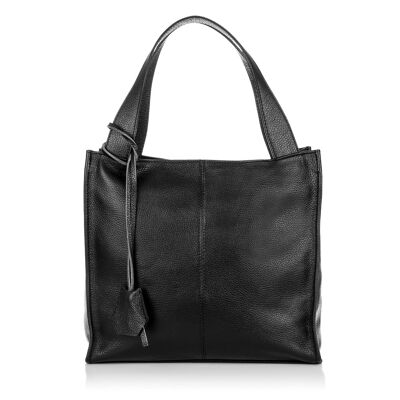 Agazzano Shoulder Bag Woman.Genuine Leather Dollaro