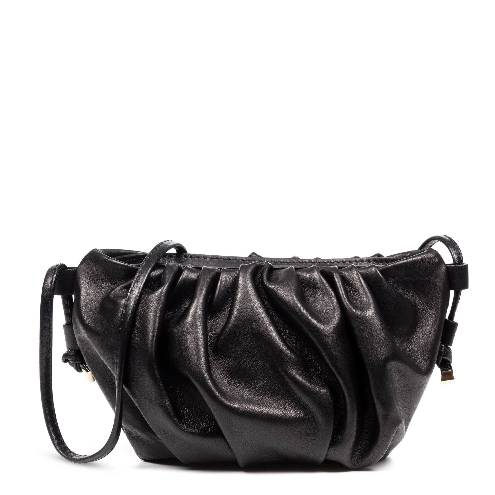 Sac à bandoulière Agna pour femme. Véritable peau de mouton.