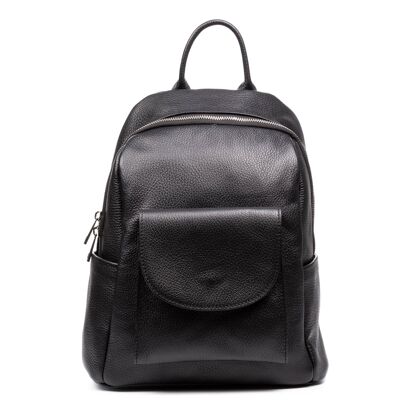Albinea bag backpack of. Dollaro finish genuine leather.