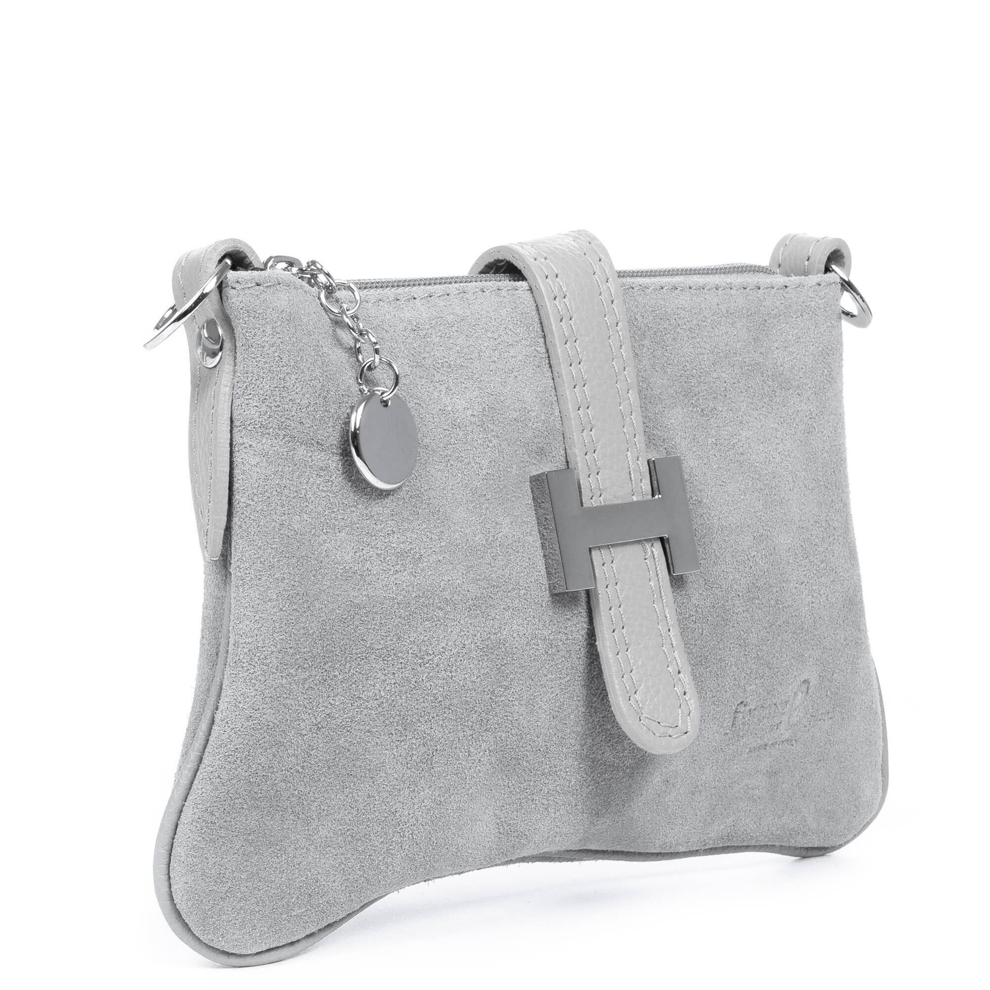 Sac à main Allerona Femme. Cuir Véritable Daim Dollaro
