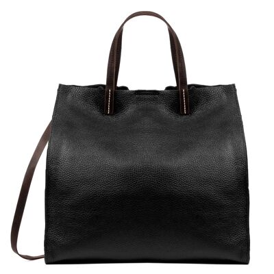 Bianca Woman Shopper Bag.Genuine Leather Dollaro