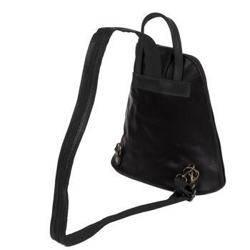 Sac à dos pour femme Carlotta en cuir authentique Sauvage 5