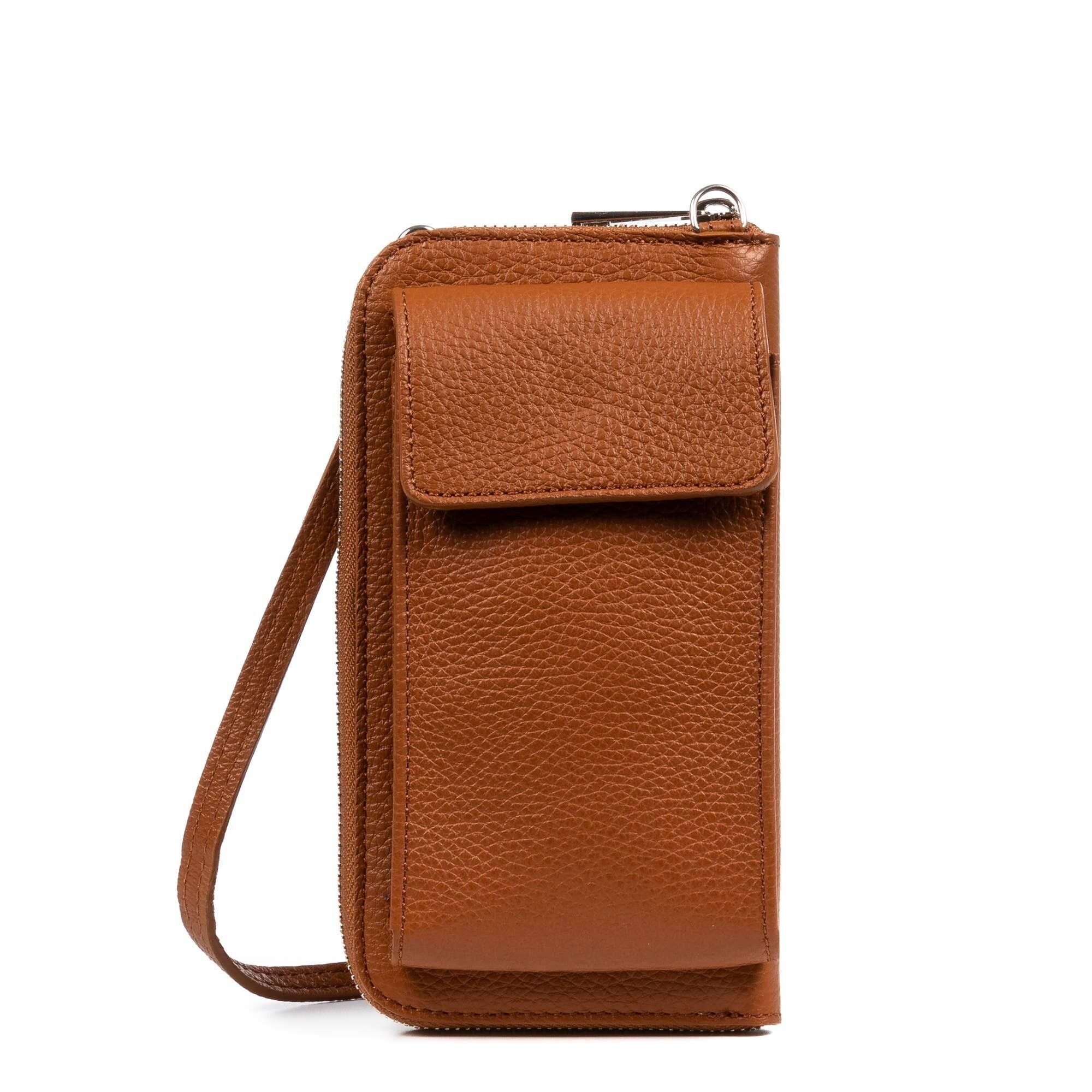 Portefeuille femme Carmina. Cuir véritable Dollaro.