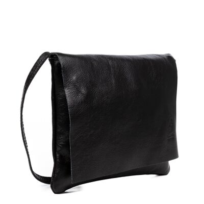 Concetta Women's shoulder bag. Authentic leather Sauvage