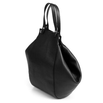 Giusta Sac à Bandoulière Femme.Cuir Véritable Dollaro 5