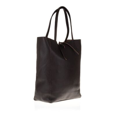 Borsa Shopper Donna Pordenone Dollaro in Vera Pelle