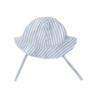 Nautical Ticking Stripe Sunhat 0-6m