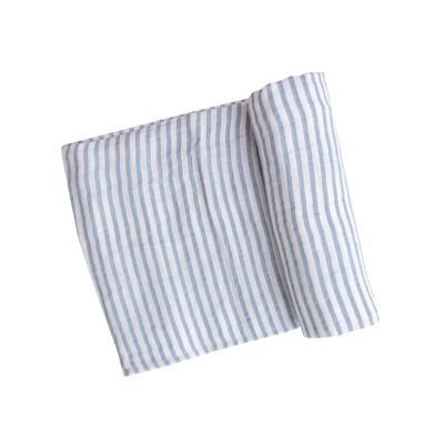 Nautical Ticking Stripe Swaddle