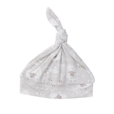 Sheep Love Ewe Knotted Hat 0-3m