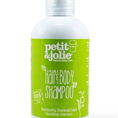 Petit&Jolie Shampoo per capelli e corpo 6 x 200 ml