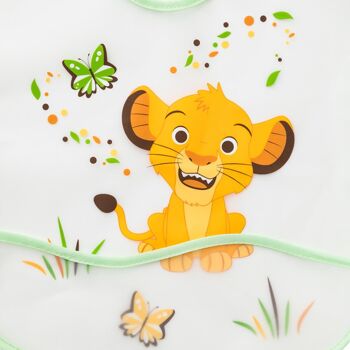 Bavoir imperméable Roi Lion Jungle 6 mois - Disney Baby 2