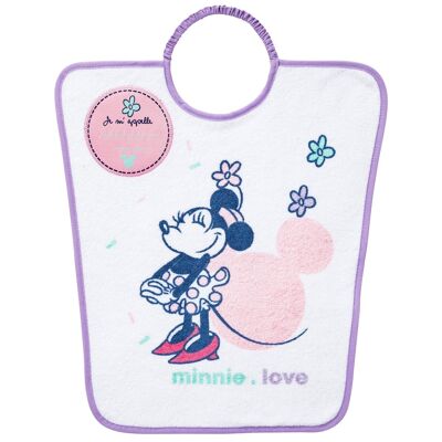 Bavoir maternelle prénom Minnie Confettis 24 mois - Disney Baby