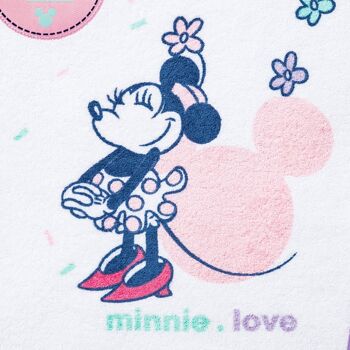Bavoir maternelle prénom Minnie Confettis 24 mois - Disney Baby 2