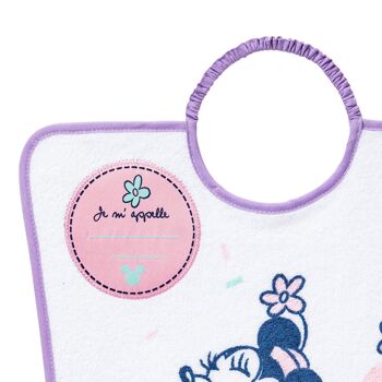 Bavoir maternelle prénom Minnie Confettis 24 mois - Disney Baby 3