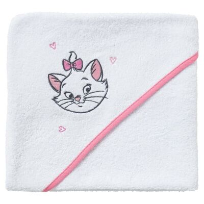 Capa de baño Marie bordada 75x75 cm - Disney Bebé