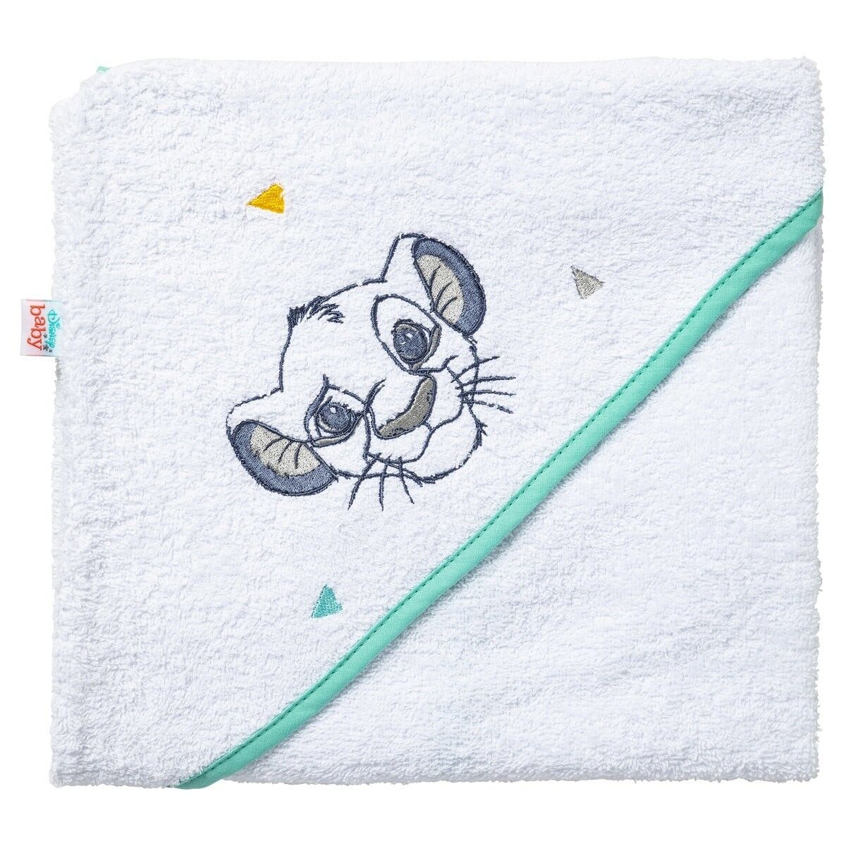 Compra Capa de ba o Rey Le n bordada 75x75 cm Disney Beb al por