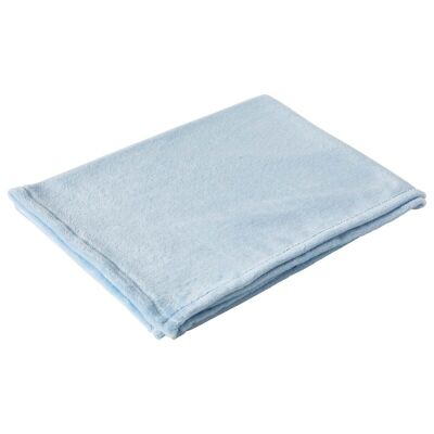Flannel blanket 75x100 cm Blue - Babycalin