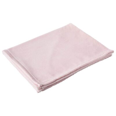 Couverture en flanelle 75x100 cm Rose - Babycalin