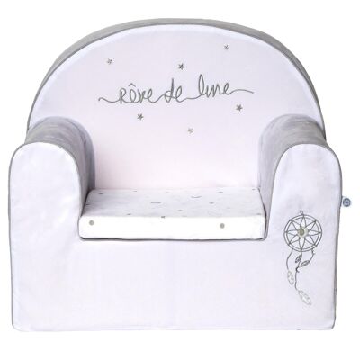 Straight armchair with removable cover + Dream Catcher cushion - Little Band