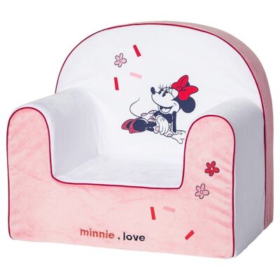 Children's straight velvet armchair Minnie Confetti 12 months - Disney Baby