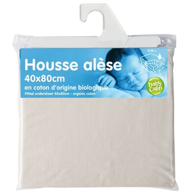 Housse alèse Bio 40x80 cm - Babycalin Bio