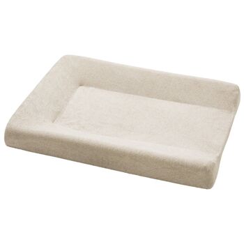 Housse de matelas à langer en éponge 50x70 cm Taupe - Babycalin 2