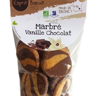 Cioccolato Marmorizzato Alla Vaniglia - 150gr BIOLOGICO