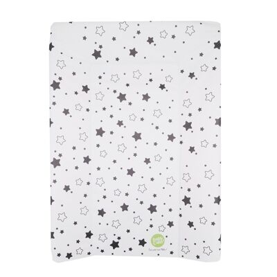 Luxury changing mat 50x70 cm Gray stars - Babycalin