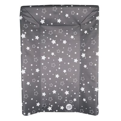 Luxury changing mat 50x70 cm Starry anthracite gray + growth chart - Babycalin