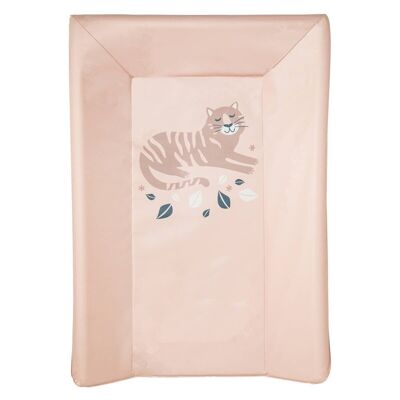 Luxuriöse Wickelunterlage 50x70 cm Pink Tiger - Little Band