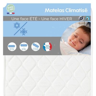 Air-conditioned baby mattress Summer - Winter 70x140 cm - Babycalin