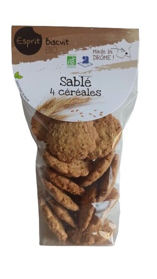 Sablé 4 céréales - 150gr BIO