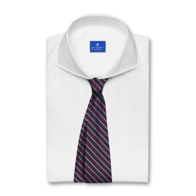Cravatta in 100% Seta c100