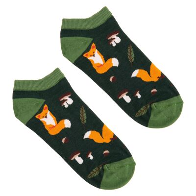 Füchse niedrige Socken