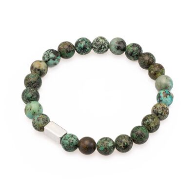 African turquoise bracelet