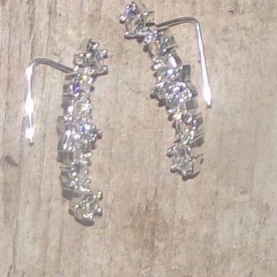 Diamante Cuff Earrings