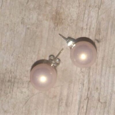 Pink Pearl Stud earring (Copy)