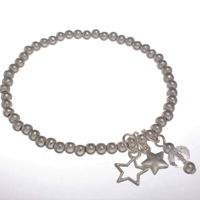 Bracelet with Cascading Stars BR189