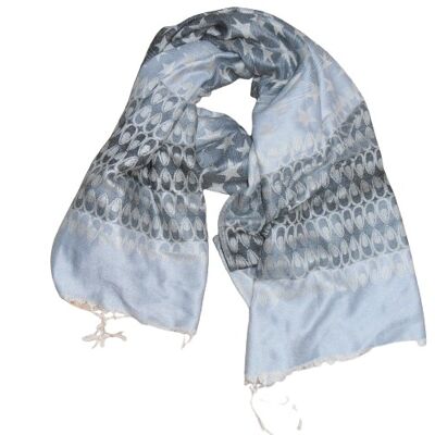 Soft Silky Ethnic Style Scarf S013G-2