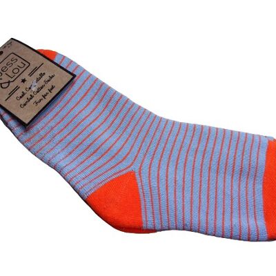 Super soft plush cotton Stripe socks.S1120
