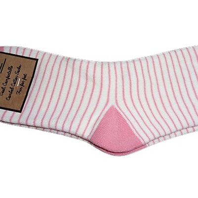 Super soft plush cotton Stripe socks S112C