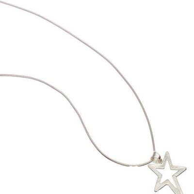 Short Bethlehem star Necklace in Rose Gold NK204