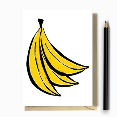 Banana Greeting Card