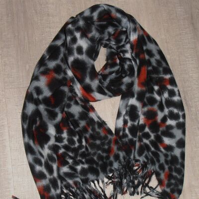 Fleece Animal print super cosy scarf S714B