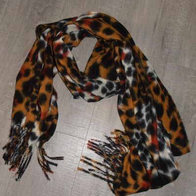 Fleece Animal print super cosy scarf S714M